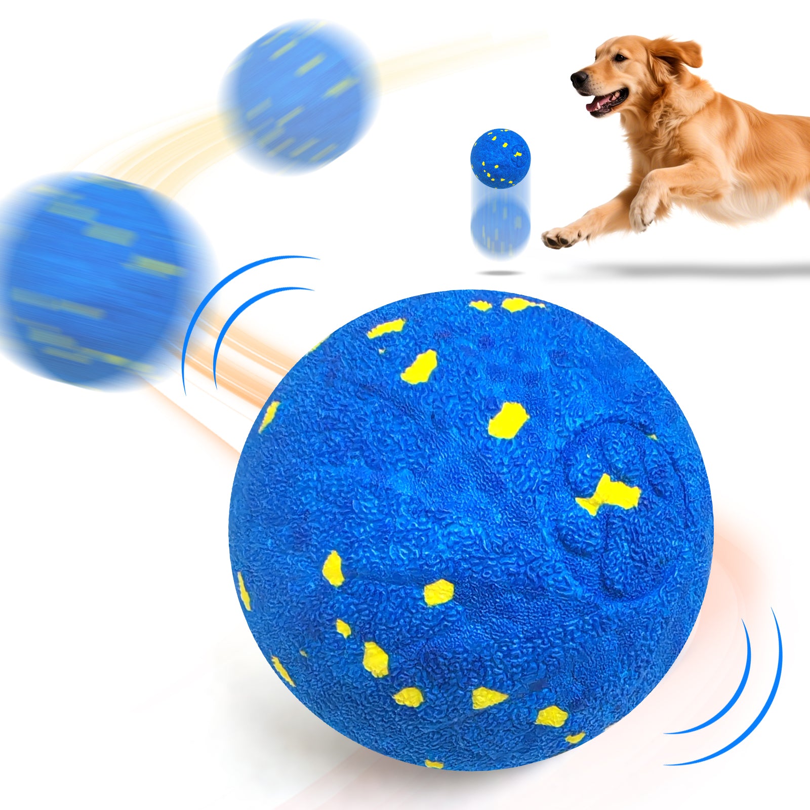 Fuufome Interactive Intelligent Waterproof Electric Dog Ball