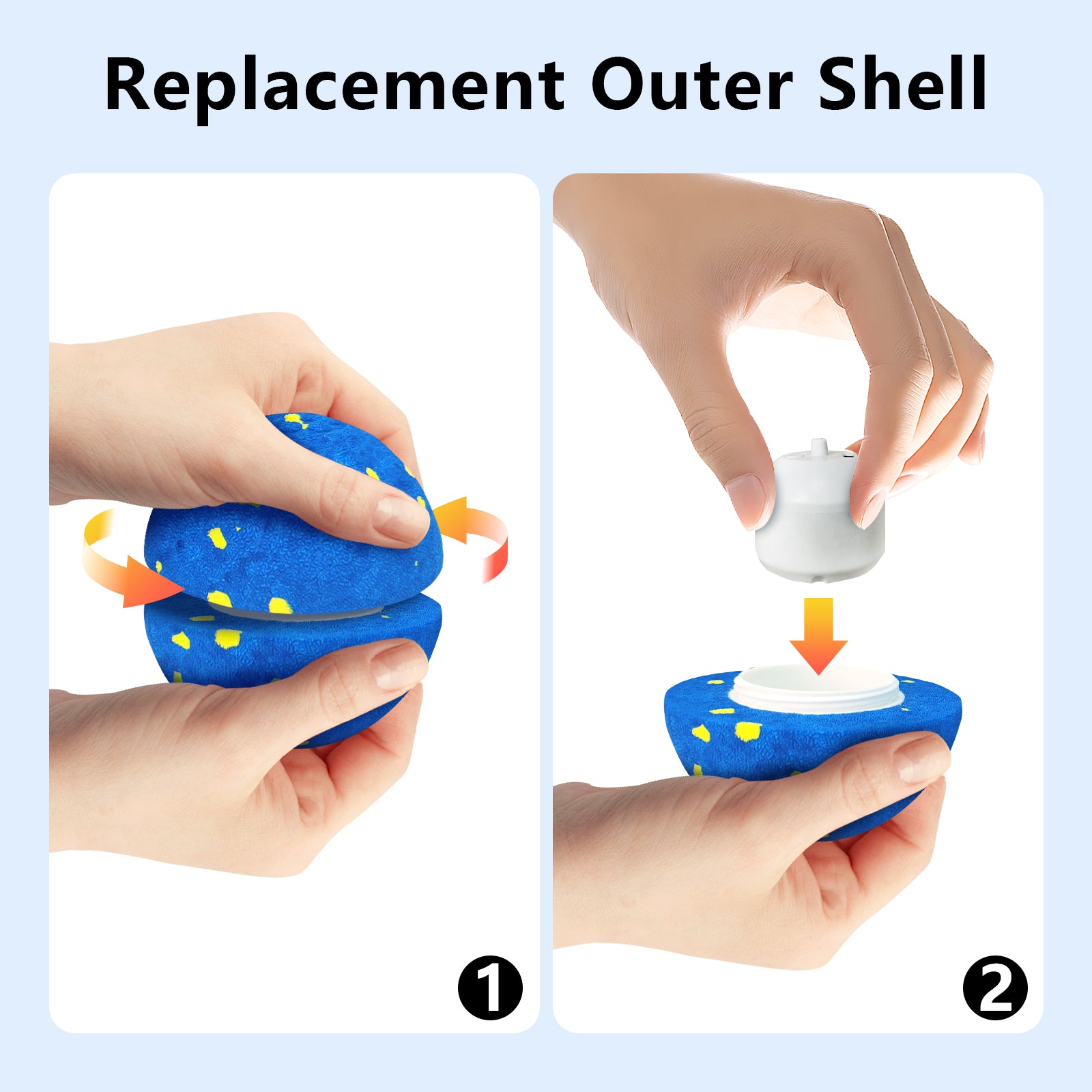 Fuufome Interactive Intelligent Waterproof Electric Dog Ball