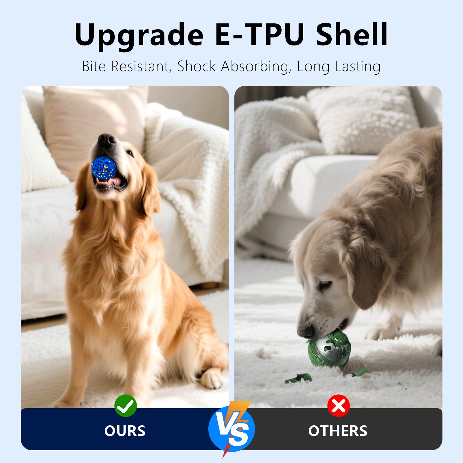 Fuufome Interactive Intelligent Waterproof Electric Dog Ball