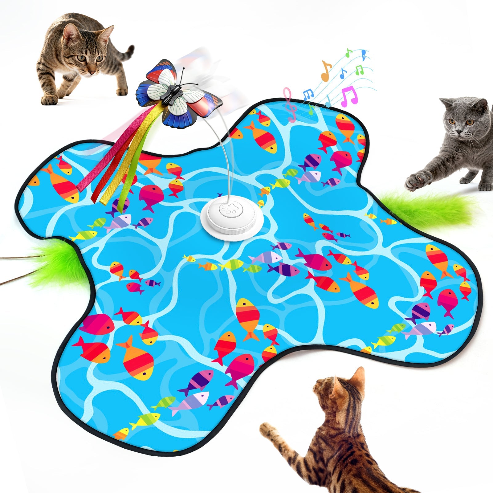 Fuufome Hide-and-Seek - Indoor Cat Interactive Toy