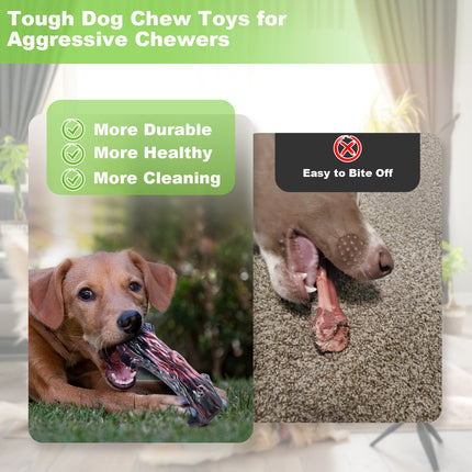 Fuufome Bark Chew Bone Dog Chew Toy Single Main Image 2