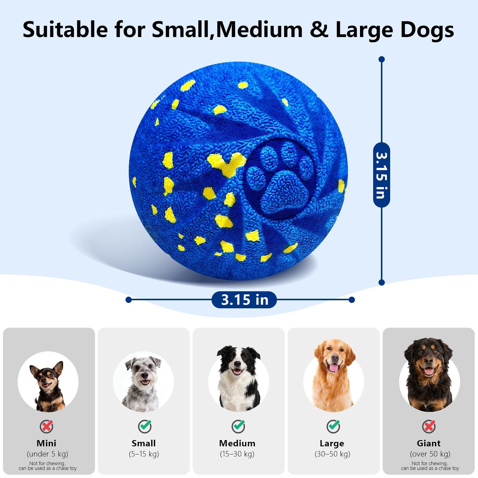 Fuufome Interactive Intelligent Waterproof Electric Dog Ball