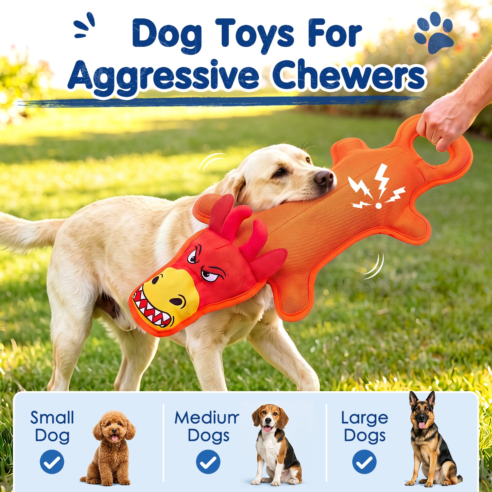 Fuufome 60cm stretched canvas cow Squeaky Plush Dog Toy