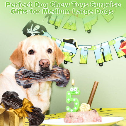 Bark Chew Bone Dog Chew Toy Two-Pack Main Image 8