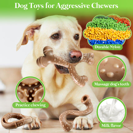 Nylon three-piece dog chew toy set main picture 3