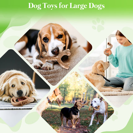 Nylon three-piece dog chew toy set main picture 6