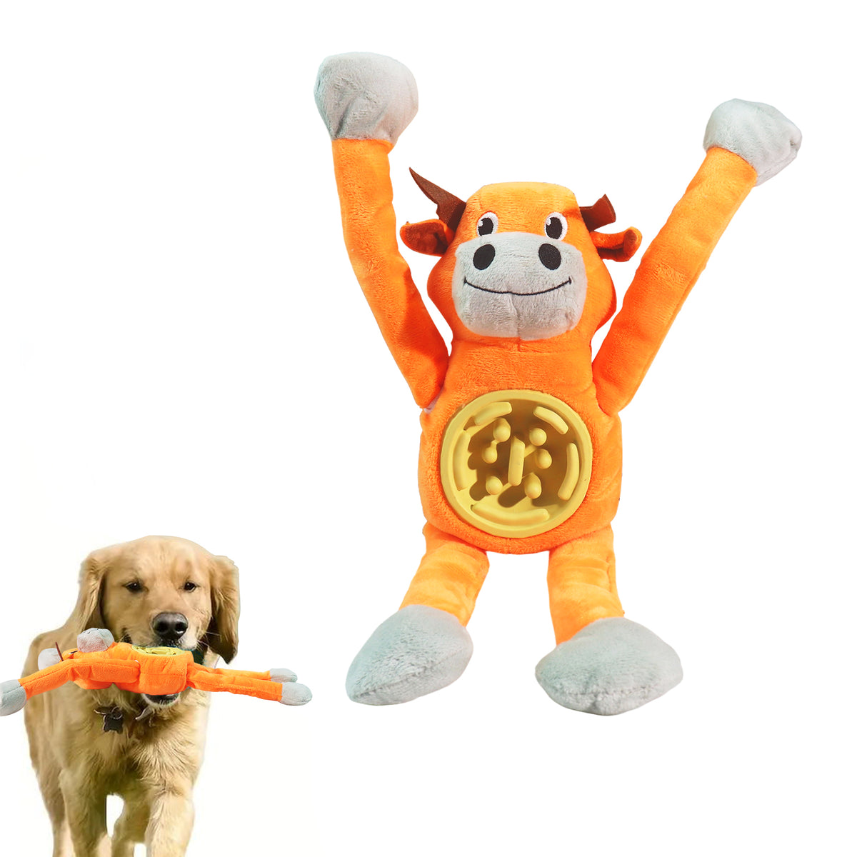 Fuufome Long-Footed Slow-Eating Beef Dog Toy