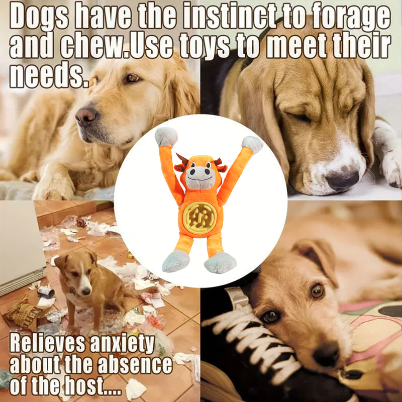Fuufome Long-Footed Slow-Eating Beef Dog Toy