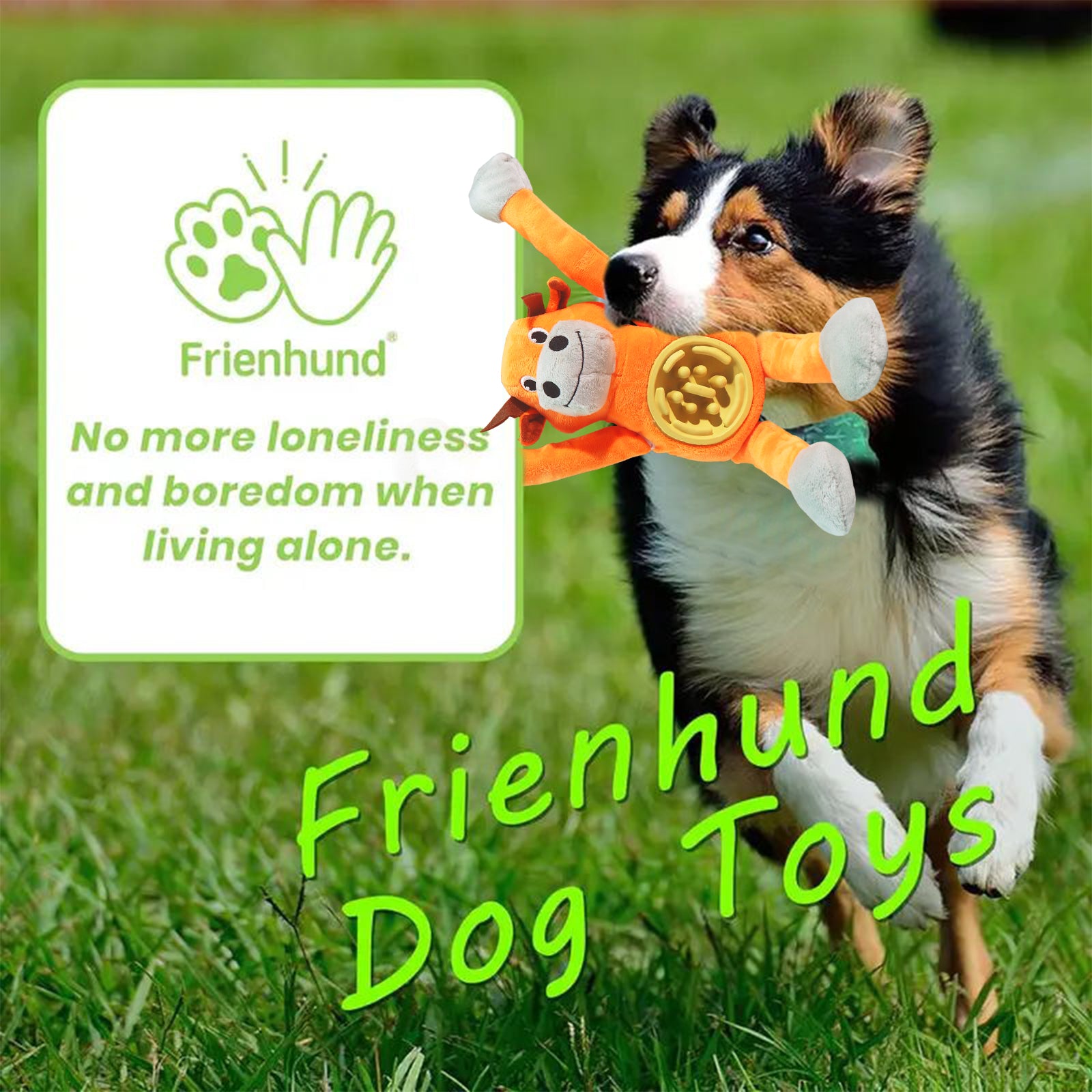Fuufome Long-Footed Slow-Eating Beef Dog Toy