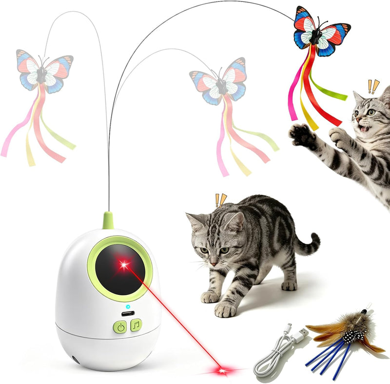 Fuufome Laser Inverted Figure Three-speed Interactive Cat Toy